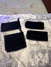 Burberry Eyeshadow Pouch-3 Guerlain Lipstick Pouches-used New