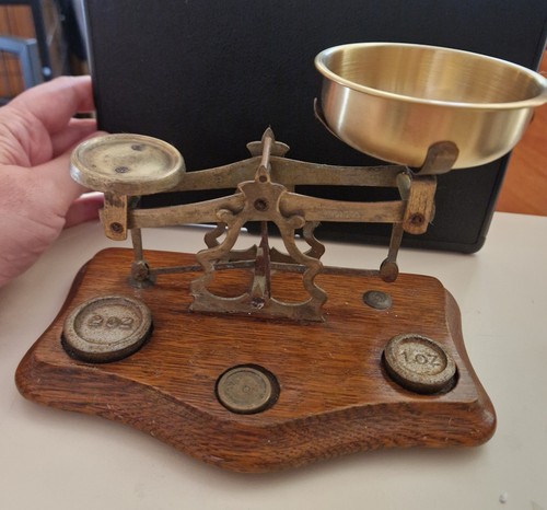 Antique weighing scales - antique,