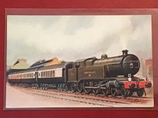 EARLY ART POSTCARD - STEAM