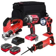 Excel 18V Cordless 4 Piece
