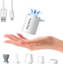 FLEXTAILGEAR Tiny Pump  Vacuum Bag Pump with 800mAh Battery Mini Air Pump 0.2