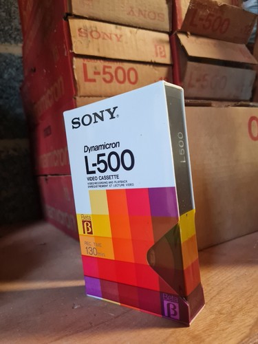 Sony l500 betamax - sony, blank