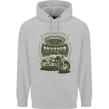 Custom Motorcycles Choppers Biker Motorbike Mens 80% Cotton Hoodie