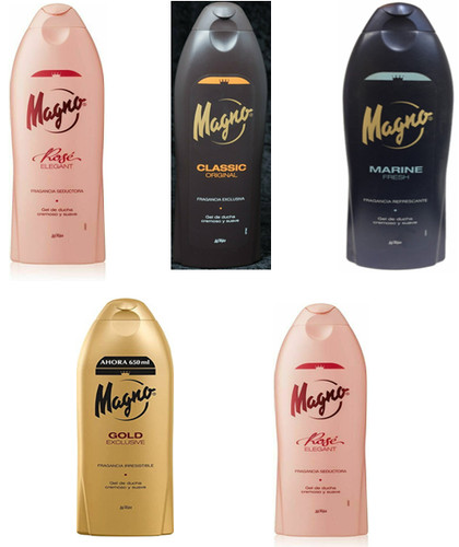 Magno shower gel rose gold - shower, rose/gold