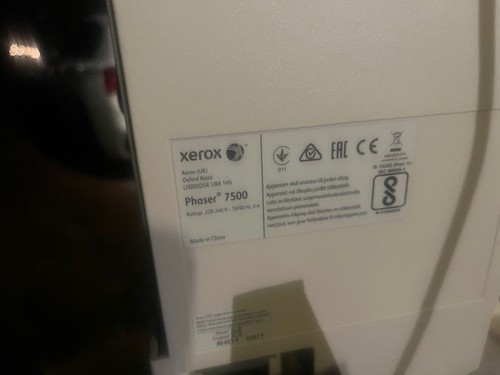 Xerox phaser 7500dn colour - phaser, a3