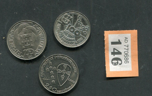 Lot coins portugal - of,