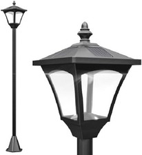 Outdoor Garden Solar Post Lamp
