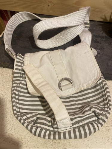 Canvas cross body bag - canvas,