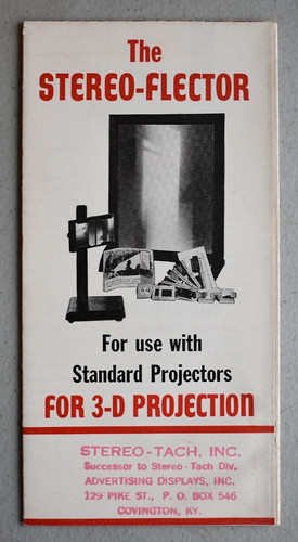 Stereo flector projection - 3d,
