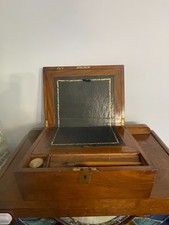 antique writing wooden slope