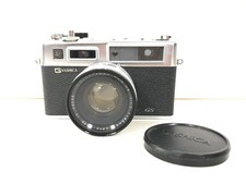 Yashica Electro 35 Rangefinder Camera Silver Black Untested