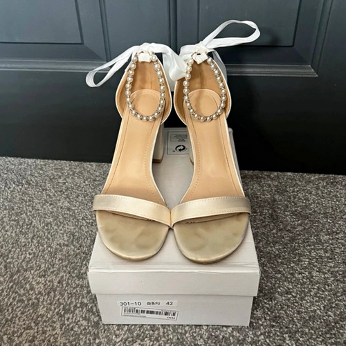 Shein pearl bow bridal wedding - shein,