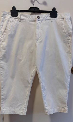 Principles white crop petite - white,