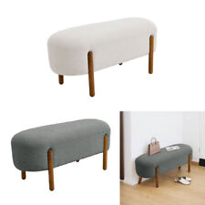 Wooden Frame Padded Stool