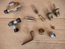 Job Lot LPG Tilly HP Twin Valve & conversion fittings+ LPG gas Governor Etc