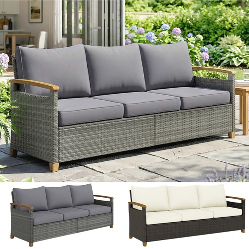 Seater rattan garden - rattan, sofa