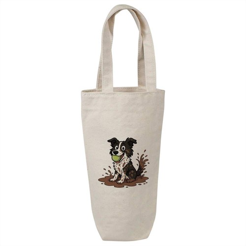 Muddy border collie - 'muddy,