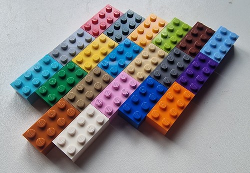 Lego bricks 2x4 part 3001 - lego,