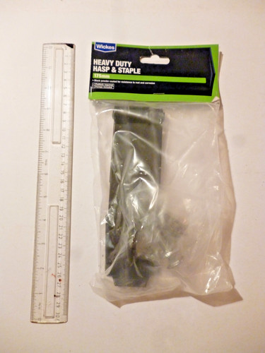 Wickes heavy duty hasp - wickes,