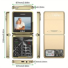 XGODY S200 Senior Mobile Phone Simple For Elderly, Basic Cell Phone With Large B