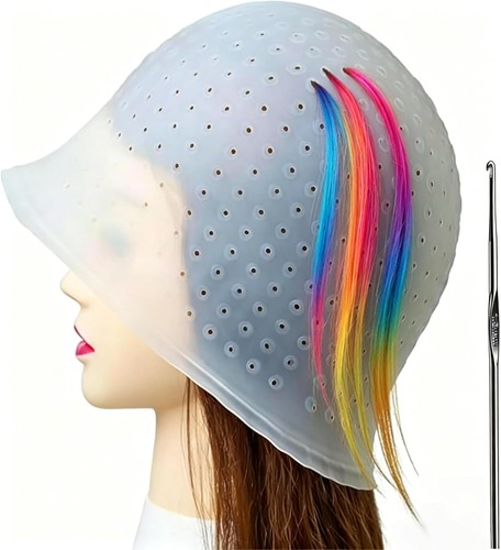 Silicone highlighting cap with - silicone,