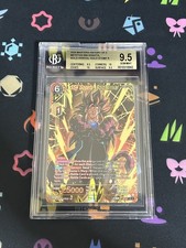BGS 9.5  Dragon Ball Masters History Of Z SS4 Gogeta, Bold Arrival Gold Stamped
