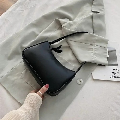 Women leather shoulder - shoulder, bag