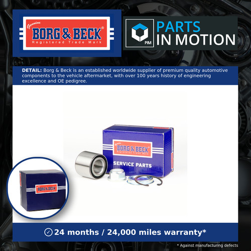 Wheel bearing kit - wheel, fits