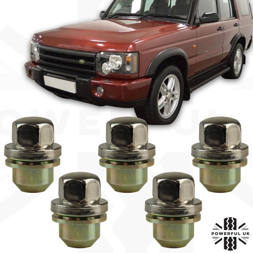 5pc wheel nut fit - to, landrover