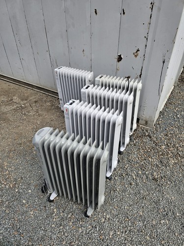 Oil filled radiator - radiator, white