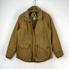 Beretta Field Coat Womens Medium UK 12 14 Brown Wax Country Shooting Hunting