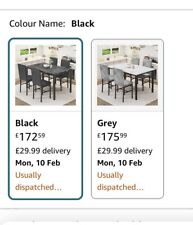 Dining Table And Four Chairs 