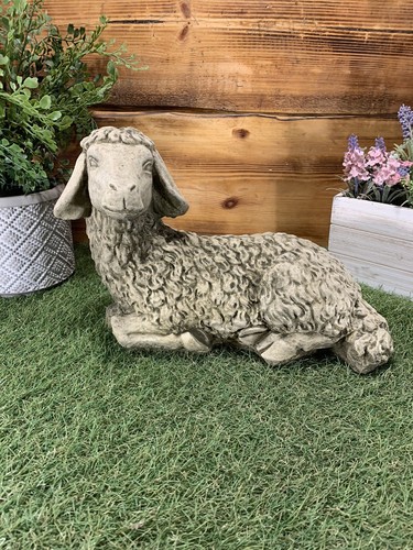 Stone garden goat sheep - goat/, farm