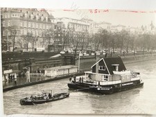 Floating House Barge Towed