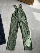 Levis Women’s Green Dungarees Size Extra Small XS (D4877) Good Condition