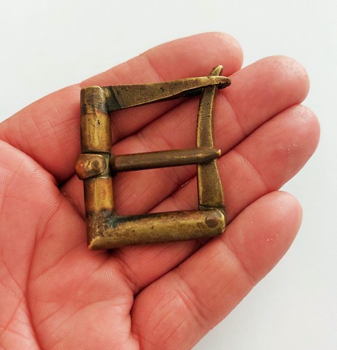 Antique victorian brass fire - brass,