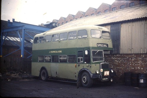 35mm original colour bus slide - original,