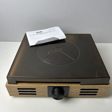 JDW Compact Record Player With Integrated Speakers Wood Effect Fully Working 