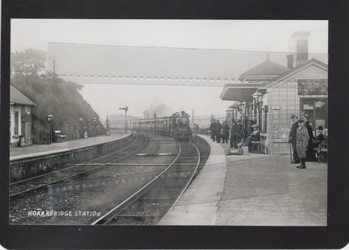 Horrabridge railway station - railway,