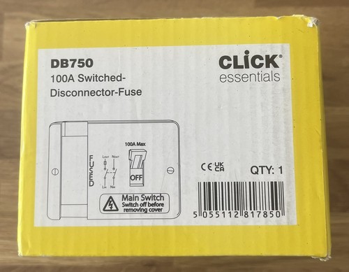 Click db750 switch - click,
