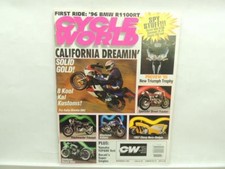 Nov 1995 Cycle World Magazine