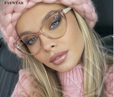 Women Cat Eye Anti Blue Light