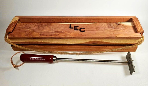 Branding iron long - 1/2”, l