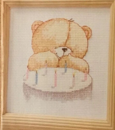 Cross stitch chart - cross, forever
