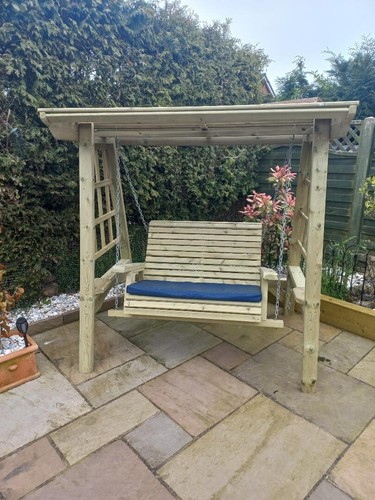Wooden pressure treated garden - pressure,