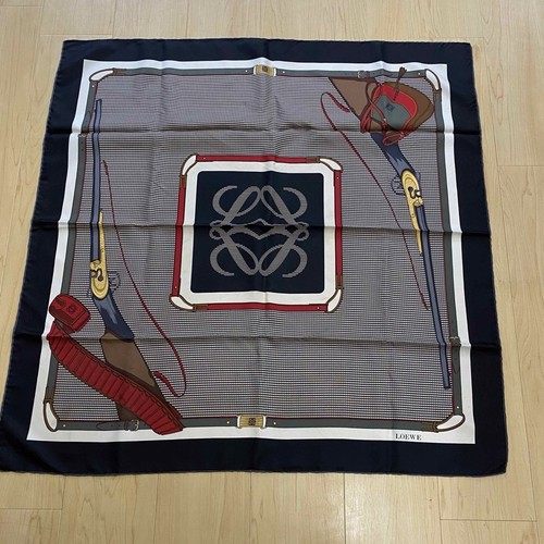 Loewe silk scarf - scarf, anagram