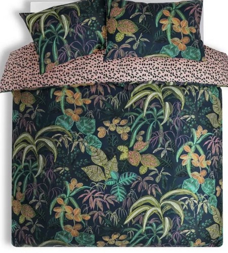 Habitat double botanical print - botanical,