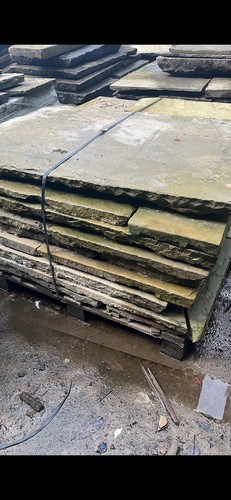 Yorkshire stone paving flags - ,