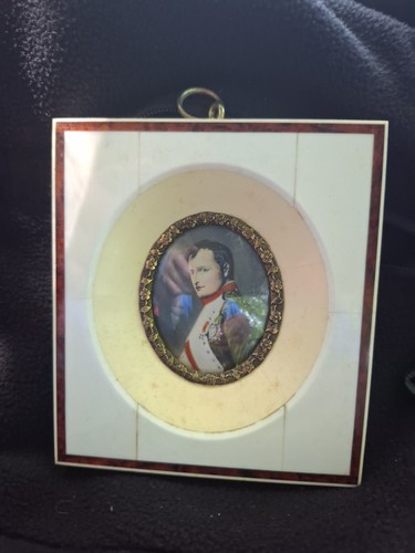Vintage portrait miniature - portrait,