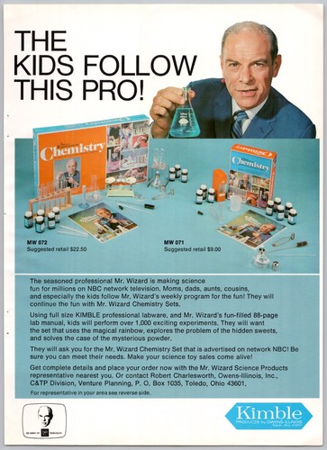 1972 kimble wizard science - 1972,